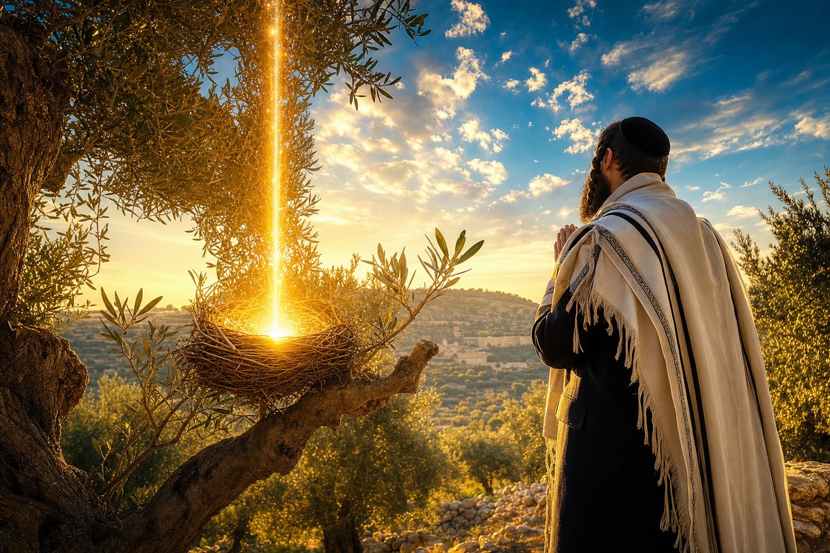 סוד קן ציפור: כוחם של חתן וכלה להמשיך נשמות עליונות
