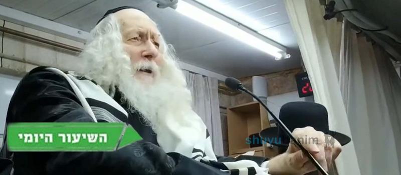 רבינו אמר שהגאולה תבוא רק על ידי הבנות • השיעור היומי מהגה"צ רבי אליעזר ברלנד