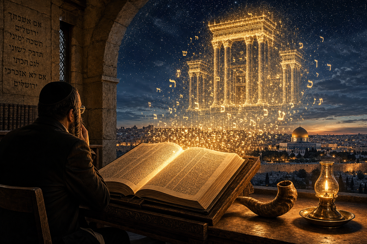 The Secret of Heart Transplants: The Power of Studying Shas to Build the Temple
