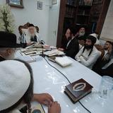 שיעור לתושבי עמנואל במעונו של הגה"צ רבי אליעזר ברלנד שליט"א