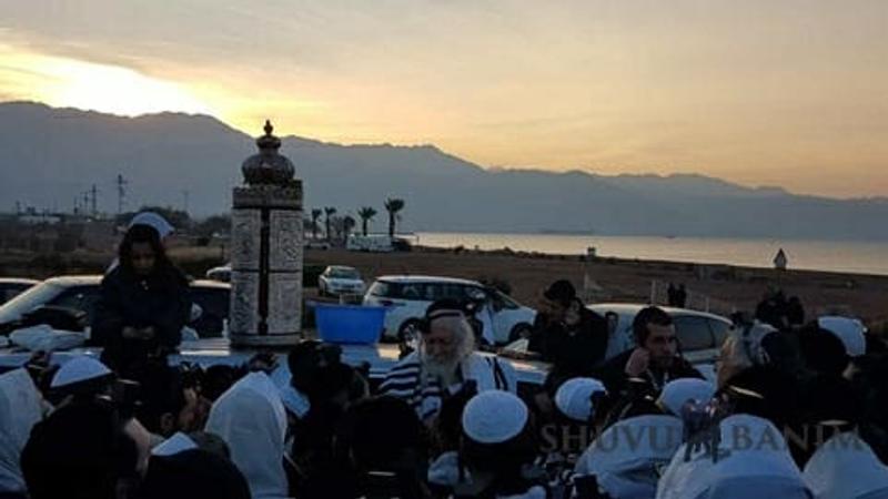 מסע הקודש של הגה"צ הרב אליעזר ברלנד שליט"א לעיר אילת