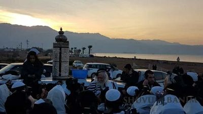 מסע הקודש של הגה"צ הרב אליעזר ברלנד שליט"א לעיר אילת