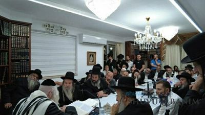 Shiur for Shuvu Banim Dimona at Home of Rabbi Eliezer Berland Shlit”a