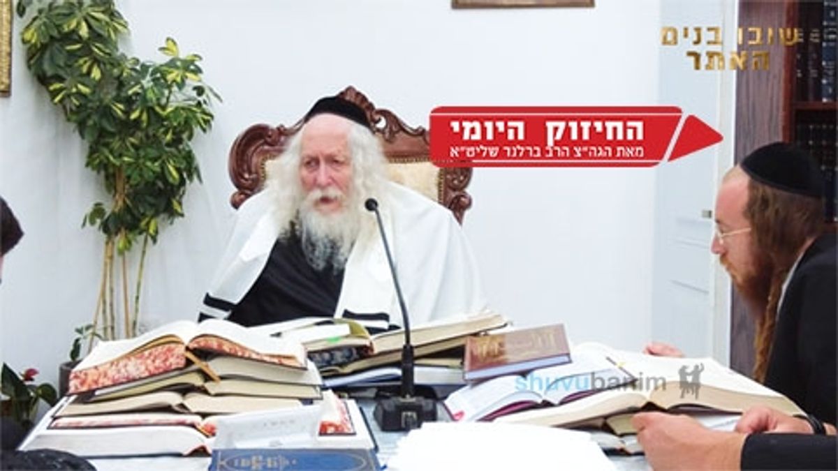 למה 22 שנה לא סיפרו ליעקב שיוסף חי? החיזוק היומי מהגה"צ הרב אליעזר ברלנד שליט"א