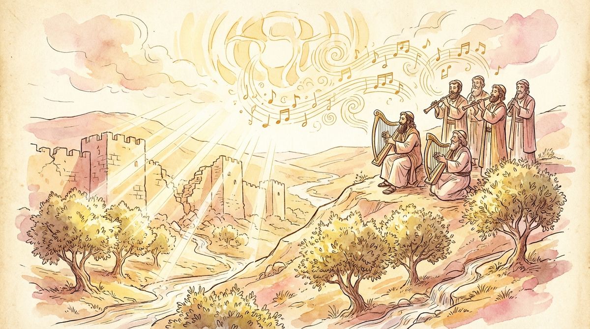 סוד השירה והניגון: הדרך לייחוד העליון והכנעת האויבים