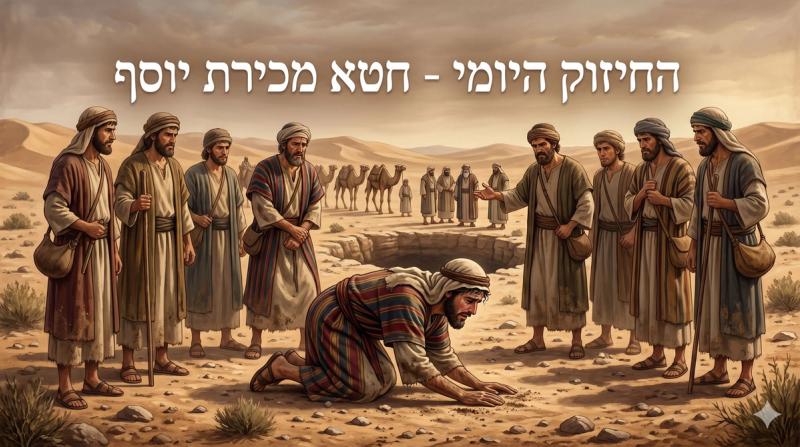 למה לא היית ערב ליוסף? החיזוק היומי