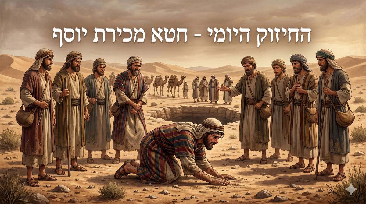 למה לא היית ערב ליוסף? החיזוק היומי