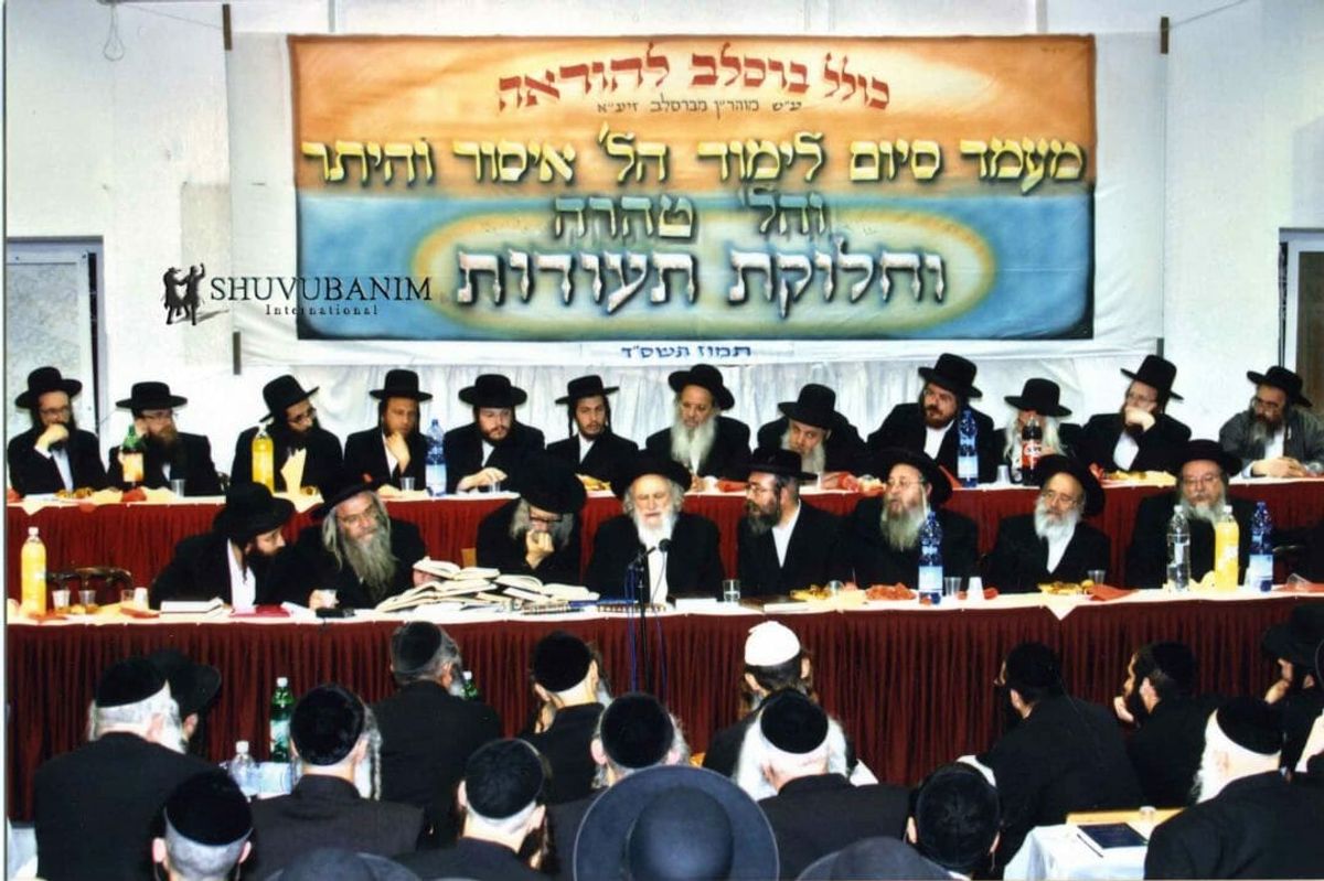 האזינו: גדולי ישראל מכל רחבי הקשת פסקו - הגה"צ הרב אליעזר ברלנד שליט"א חייב לחזור להנהיג את צאן מרעיתו