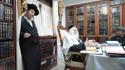 שיעור לדוברי אנגלית במעונו של הגה"צ רבי אליעזר ברלנד שליט"א