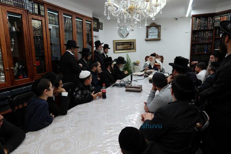 שיעור לתושבי טבריה במעונו של הגה"צ רבי אליעזר ברלנד שליט"א