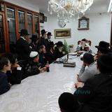 שיעור לתושבי טבריה במעונו של הגה"צ רבי אליעזר ברלנד שליט"א