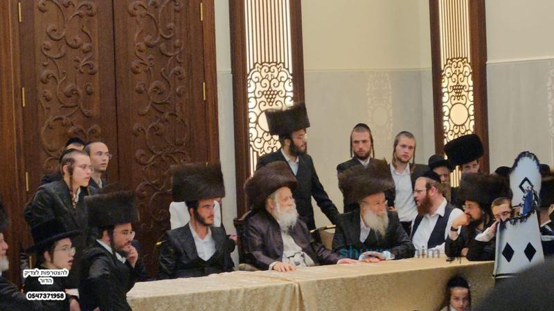 וּבְכֵן צַדִּיקִים  •  שמחת נישואי נכד מורינו הגה"צ רבי אליעזר ברלנד שליט"א