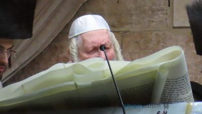 The Megillah Reading of Purim Night with Rabbi Eliezer Berland Shlit”aÂ