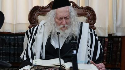 שיעור לחבורת אפויים בליבו במעונו של הגה"צ רבי אליעזר ברלנד שליט"א