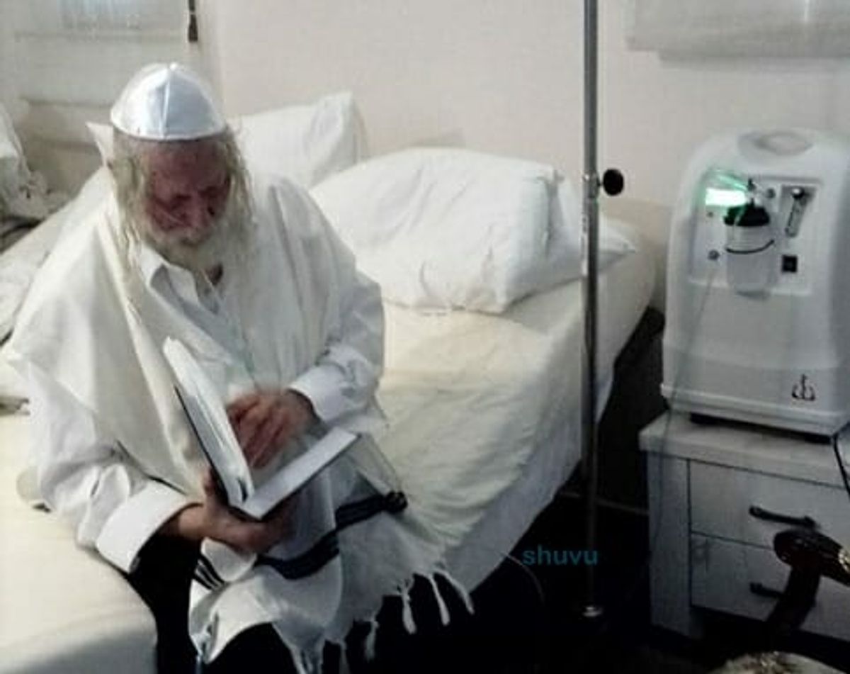 הנכד והגבאי מספר על האישפוז של הגה"צ הרב אליעזר ברלנד שליט"א
