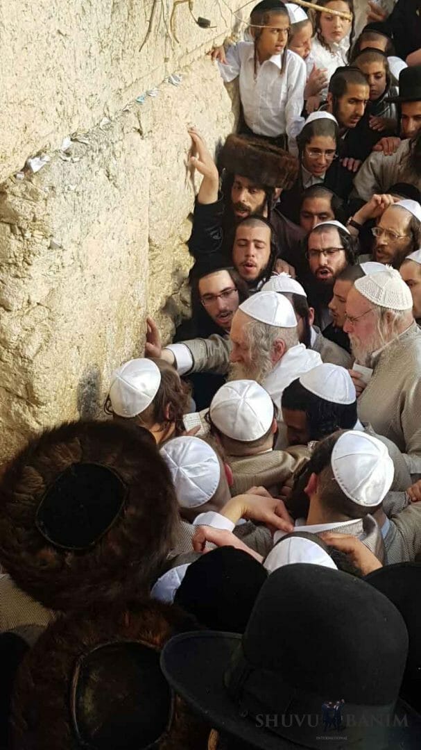 גלריית תמונות מרהיבה מהעליה לרגל של הגה"צ הרב אליעזר ברלנד שליט"א בחג הפסח