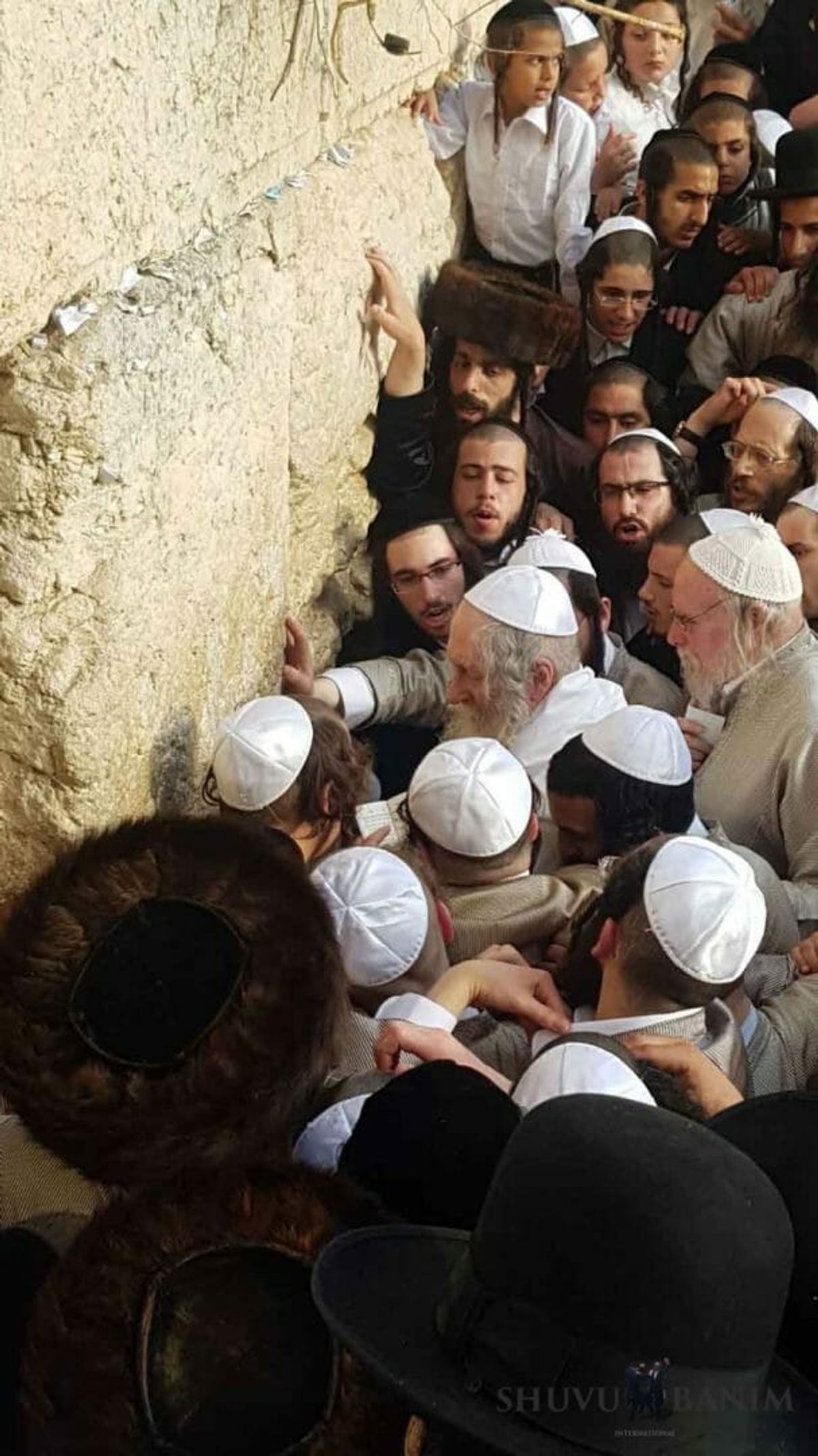 גלריית תמונות מרהיבה מהעליה לרגל של הגה"צ הרב אליעזר ברלנד שליט"א בחג הפסח