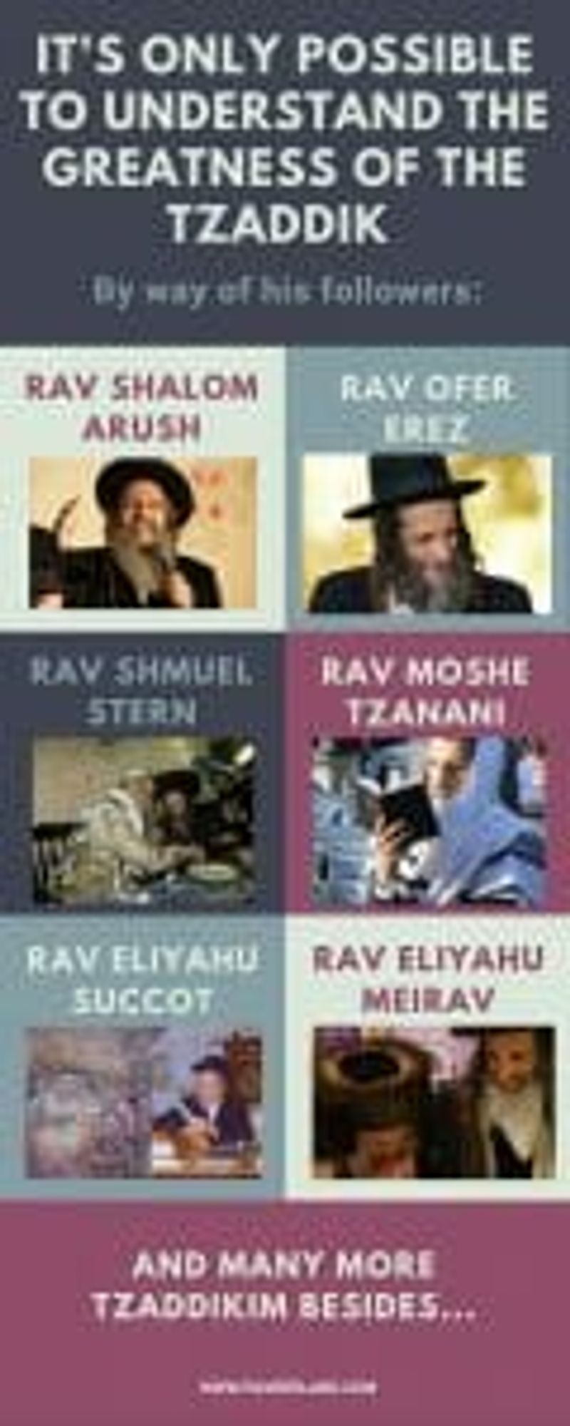 Some of the many, holy followers of Rav Berland, shlita