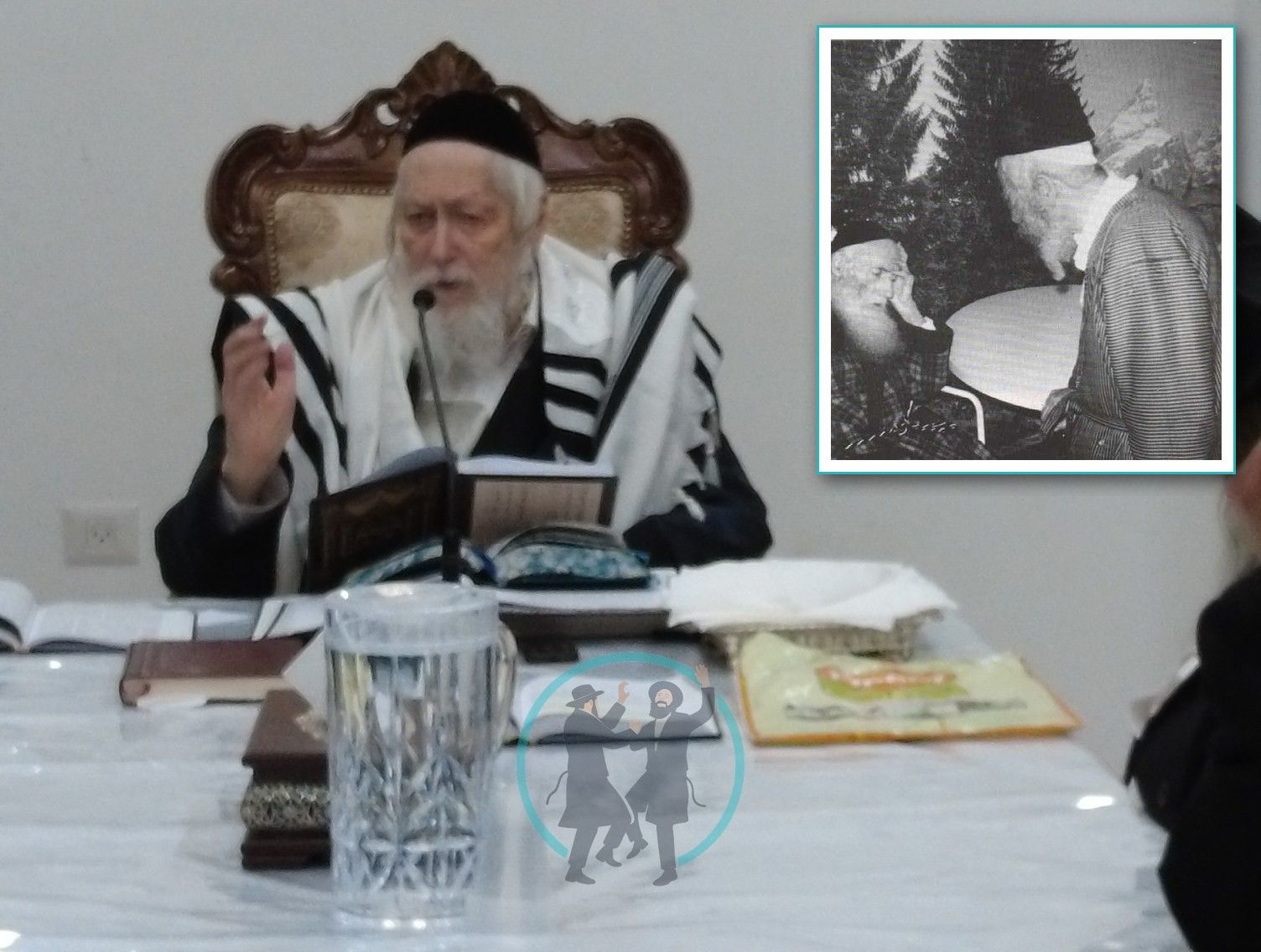 צפו: שיעור של מורנו הרב אליעזר ברלנד שליט"א לתושבי הדרום