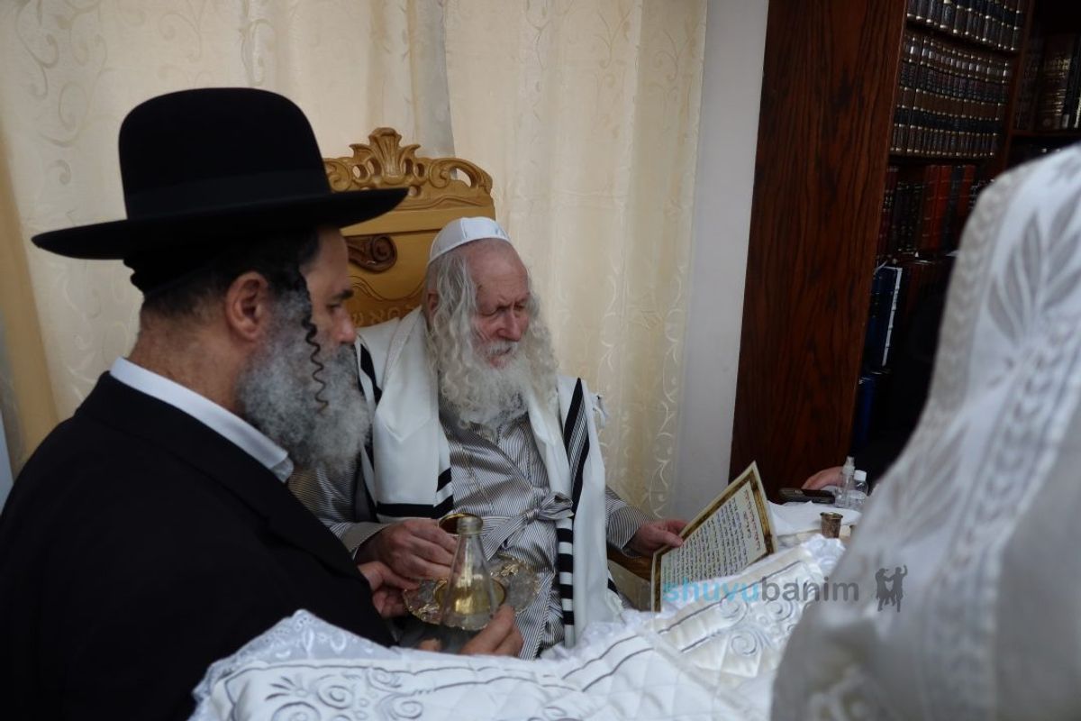 הִנְנִי נֹתֵן לוֹ אֶת בְּרִיתִי שָׁלוֹם • ברית לנין הגה"צ רבי אליעזר ברלנד שליט"א במעון קודשו