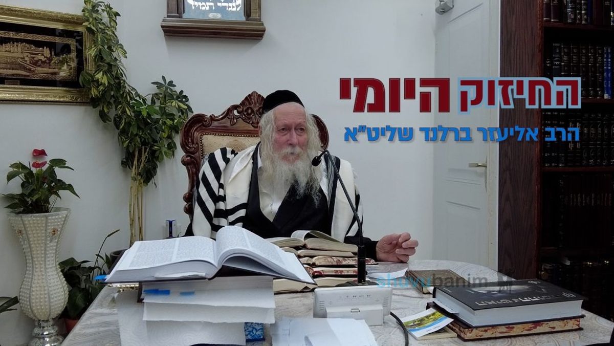 למה נחשון לא נתן שיכתבו עליו נשיא? החיזוק היומי מהגה"צ הרב אליעזר ברלנד שליט"א