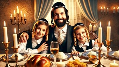 הילדים רואים שאבא בשמחה הם לא יתקלקלו! דברי קודש מהגה"צ הרב אליעזר ברלנד שליט"א