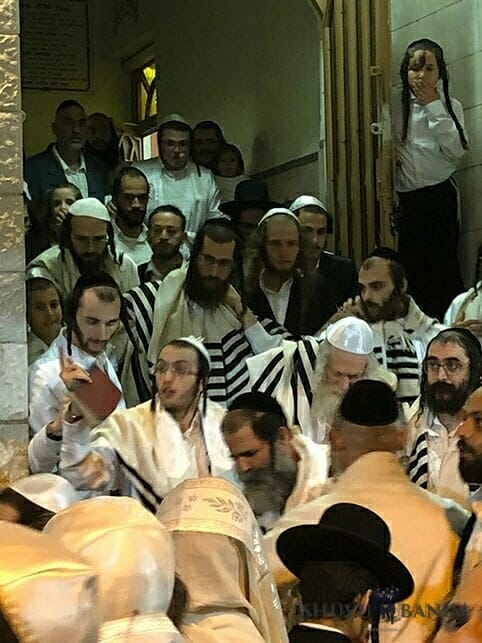 GALLERY: The Post-Yom Kippur Blessing on the New Moon with Rabbi Eliezer Berland shlit"a