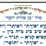 סוד בן פורת יוסף • המאמר היומי מהגה"צ רבי אליעזר ברלנד שליט"א