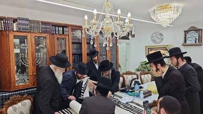 כִּתְבוּ לָכֶם • מעמד סיום כתיבת האותיות לבית הכנסת 'מאור הנחל'