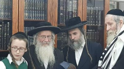PHOTO: Mazal Tov! Rav Berland's grandson gets engaged