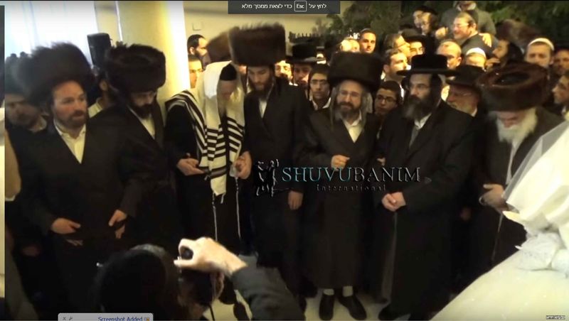 הרב ברלנד בארי וואבר הרב בראנדסופר חתונת מוטא פראנק גבירץ 2