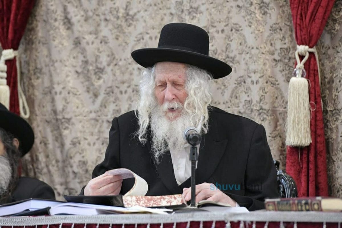 "יבואו טהורים ויתעסקו בטהרות" מסיבת חומש לילדי כיתה א' 'נחמת ציון' בהשתתפות הגה"צ רבי אליעזר ברלנד שליט"א