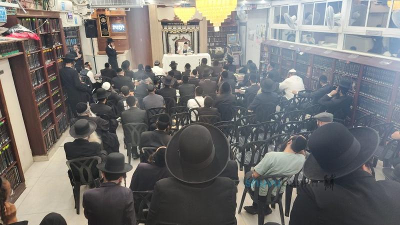 מעמד הוקרה לשותפי בית המדרש בהשתתפות הגה"צ רבי אליעזר ברלנד שליט"א