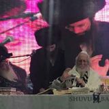 הילולת הענק בחצר שובו בנים עם הגה"צ הרב אליעזר ברלנד שליט"א - כל מראות הקודש