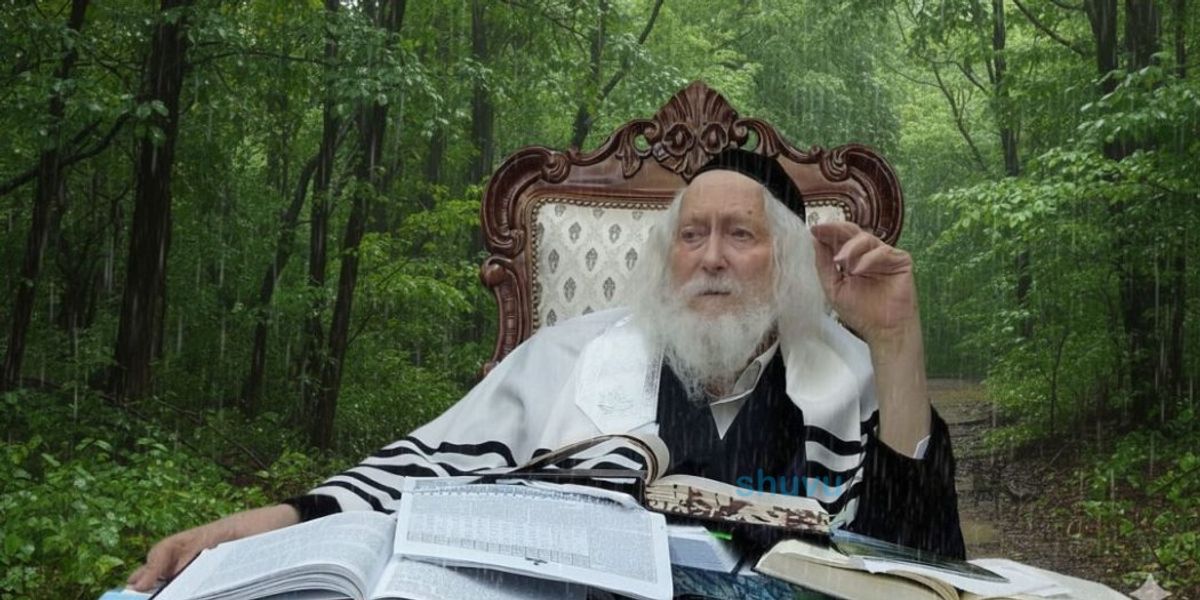 In Deference to the Prayer, Hashem Will Stop the Rain for Three Hours – Foretold by Rabbi Eliezer Berland Shlit”a