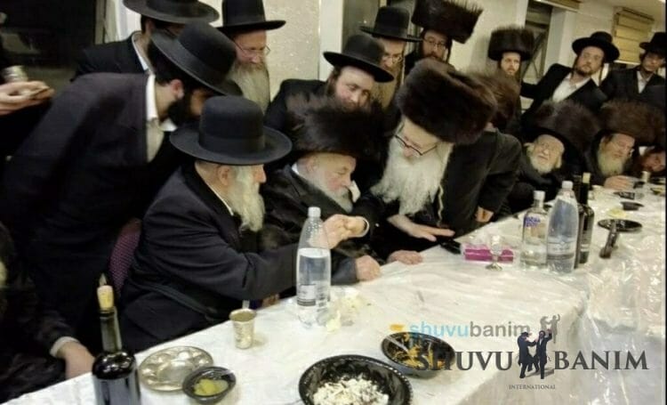 GALLERY: Rabbi Eliezer Berland Shlit"a at 7 Berachot of Amshinov - Kretshnif