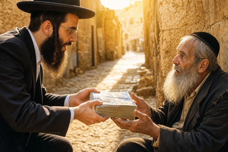 כאשר התקשרת מפרסמת שם הצדיק בעולם
