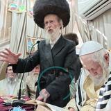 La joie du Pidyon HaBen du fils de l'arrière-petit-fils de notre maître le Rav chlita