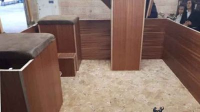 בימת תפילה חדשה לכבוד הגה"צ הרב אליעזר ברלנד שליט"א