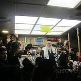 הדלקת נר ראשון של חנוכה עם הגה"צ הרב אליעזר ברלנד שליט"א