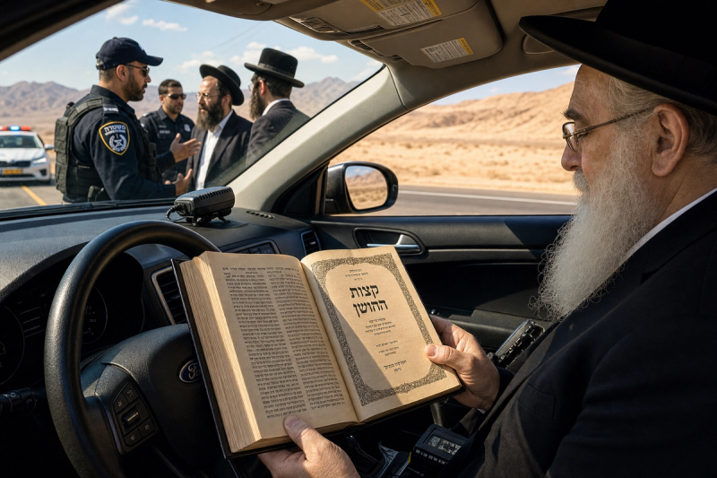 השיירה הקדושה - התאונה בדרך לאילת