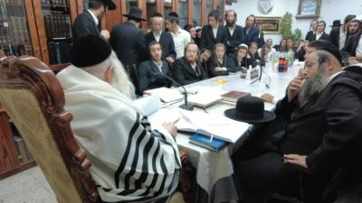 Shiur for Bachurim at Home of Rav Berland Shlit”a