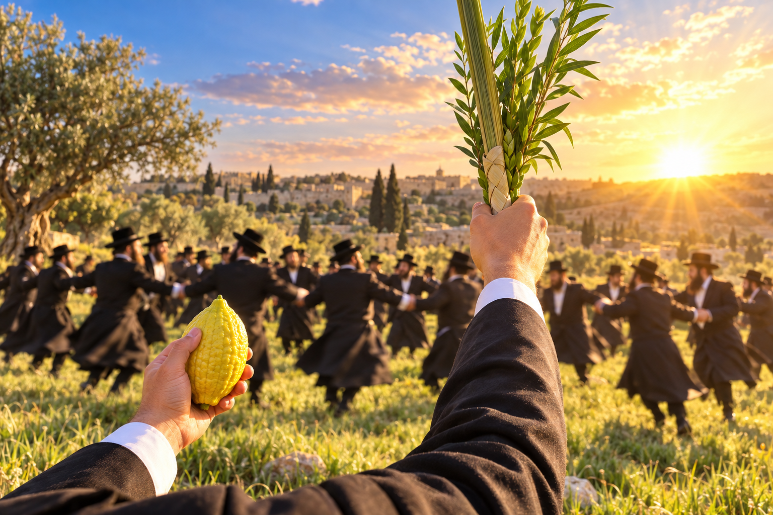 סוכות: סוד האתרוג, הערבה והריקוד שיביא את הגאולה