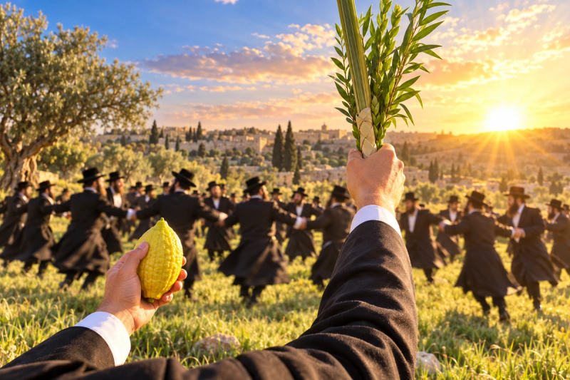 סוכות: סוד האתרוג, הערבה והריקוד שיביא את הגאולה