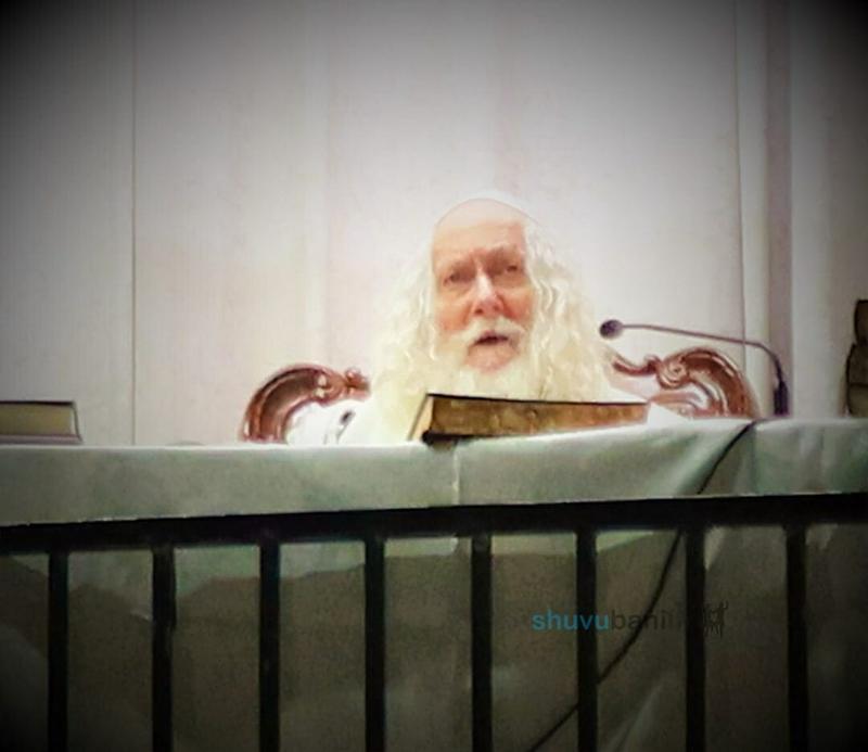 "פְּנֵי רַבּוֹ בָּרֶגֶל" • הגה"צ רבי אליעזר ברלנד שליט"א בשיעור מיוחד במעמד