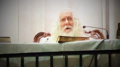 "פְּנֵי רַבּוֹ בָּרֶגֶל" • הגה"צ רבי אליעזר ברלנד שליט"א בשיעור מיוחד במעמד הקבלת פני רבו