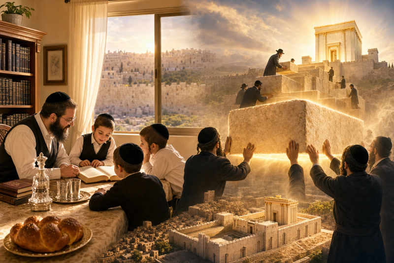 סוד הצמצום: כיצד עבודת השם נבנית דווקא בתוך הבית
