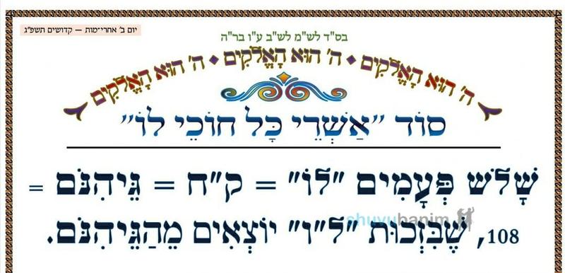 סוד "אשרי כל חוכי לו" • המאמר היומי מהגה"צ רבי אליעזר ברלנד שליט"א