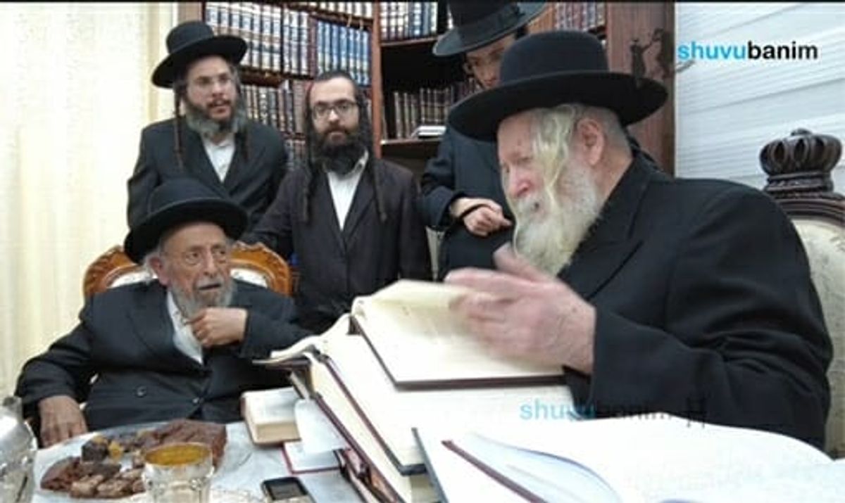 כתוביות: הרה"ג שמעון בעדני שליט"א בביקור מרגש אצל הגה"צ הרב אליעזר ברלנד שליט"א