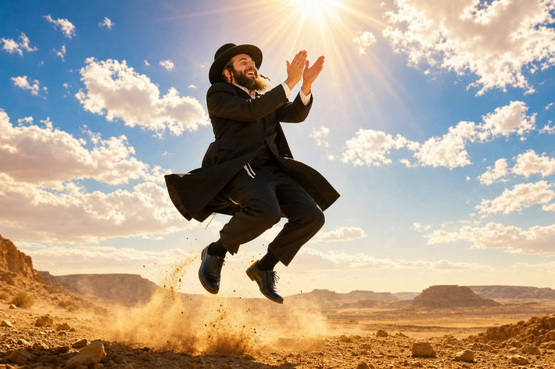 סוד הריקודים: הדרך לבטל את הגאווה ולזכות לאור הצדיק